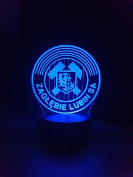 Lampka LED 3d Zagłębie Lubin