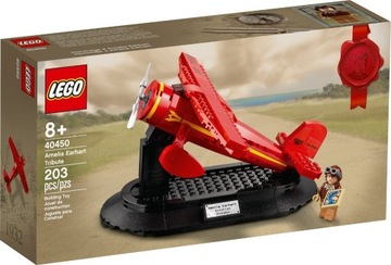 LEGO 40450 Promocyjne - Hołd dla Amelii Earhart