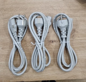 Kabel zasilający 3szt 