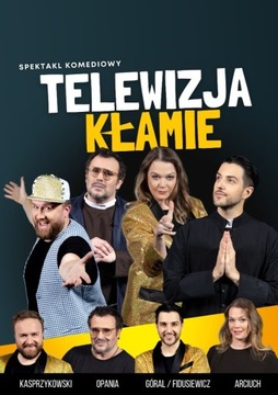  Bilety do teatru  "Telewizja kłamie"