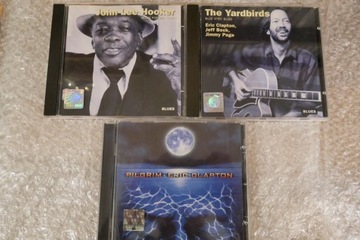 Zestaw 3 CD blues: Hooker, The Yardbirds, Clapton