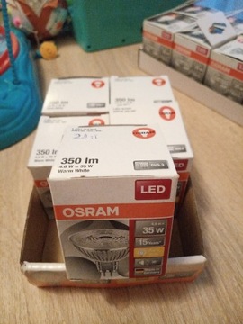 Żarówka Osram LED STAR MR16 35 W. GU5.3