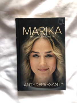 Książka „Marika antydepresanty” jak nowa 