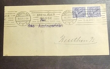 List z lat 30 XX w. znaczki, pieczęcie 