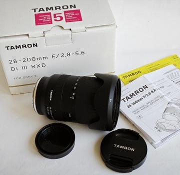 Tamron Sony E 28-200mm F/2.8-5.6 Di III RXD  FE