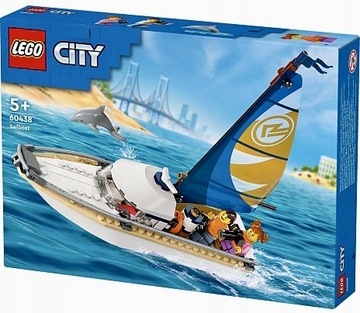 LEGO City # 60438 Żaglówka - Sailboat NOWE! 5+