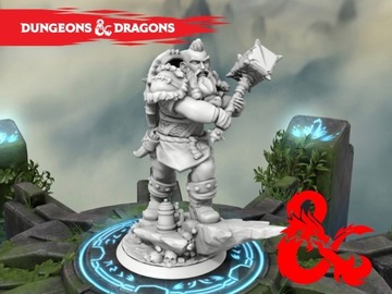 Dungeons and Dragons - Figurka Bohatera- Krasnolud