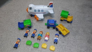 kompletny zestaw Jumbo Jet Playset firmy Smiki