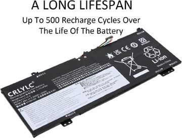 CRLYLC L17C4PB0 L17M4PB0 akumulator dla laptopaLenovo Flex 6-14ARR 6-14IKB 