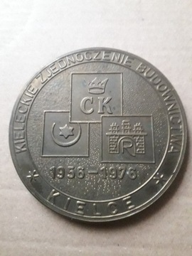 Medal Kieleckie Zjednoczenie Budownictwa XX Lecie