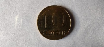 Polska 10 złotych, 1990 r. (L154)