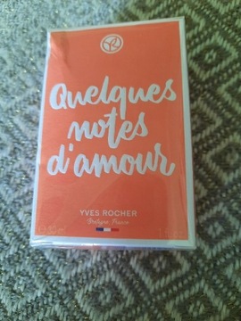 Perfumy Quelques notes d' D Amour 30ml YvesRocher 