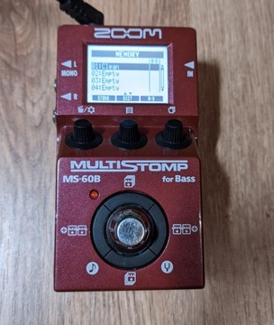 Multiefekt basowy Zoom MS-60B 6 efektów naraz
