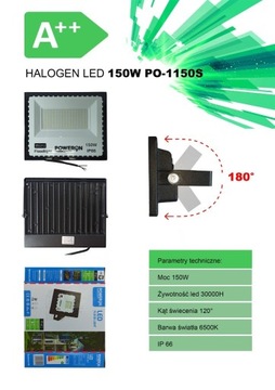 Hurtowa sprzedaż Halogen LED 150W A++