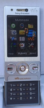 Telefon GSM Sony Ericsson W715 Komplet Walkman