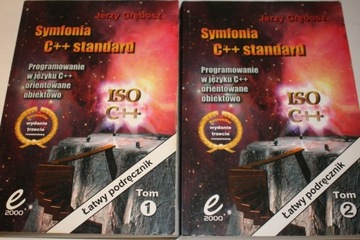 Symfonia C++ standard 2 tomy Jerzy Grębosz