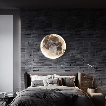 Lampa Ścienna Księżyc Dekoracja Chandelier 50cm