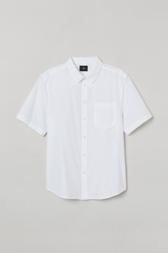 H&M koszula bawełniana męska XL biała