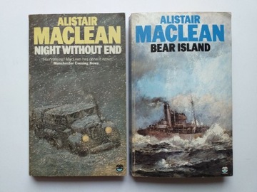 ALISTAIR MCLEAN "Bear Island"&"Night without End"