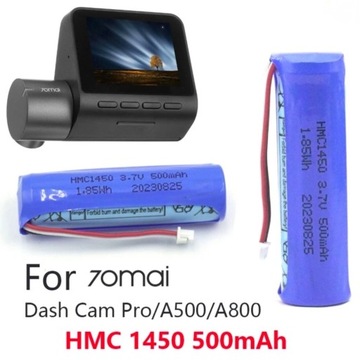 Kamera 70mai Dash Cam Akumulator Bateria HMC1450 