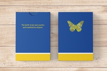 Butterfly Playing Cards for Ukraine