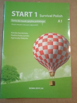 Start 1 Survival Polish A1, zeszyt ćwiczeń z kluczem 