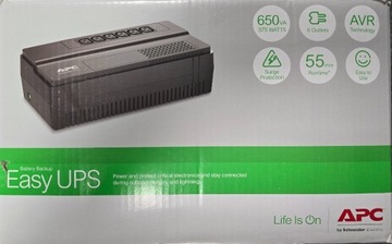 APC Easy-UPS (650VA/375W, 4x Schuko, AVR)