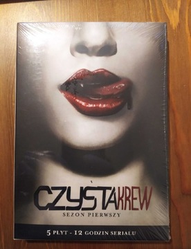 Czysta Krew - sezon pierwszy, 5 płyt DVD, folia