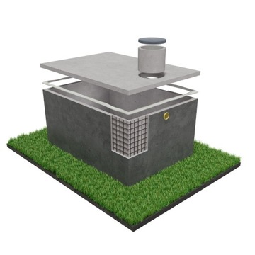 Szamba betonowe 8m3- zbiornik na deszczówkę szambo