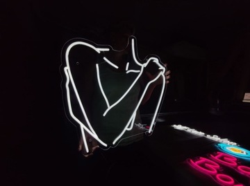 Neon LED Ozdoba Świetlna.Ciało kobiety.