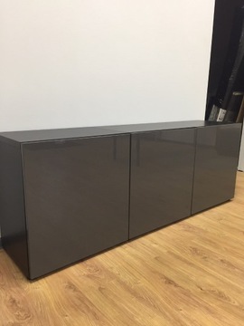 Szara szafka Ikea - idealna do biura  60 CM