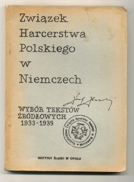 Związek Harcerstwa Polskiego w Niemczech 1933-1939