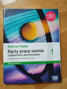 Odkryć fizykę 1. Karty pracy, zakres podstawowy