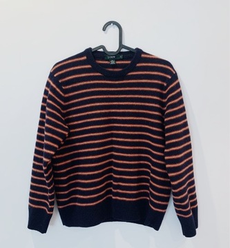 Wełniany sweter lambswool marki J.Crew wełna 