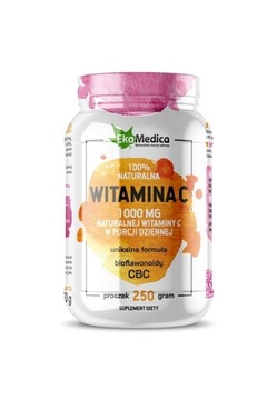 Witamina C100 % Naturalna Ekstrakt z Owoców 250g