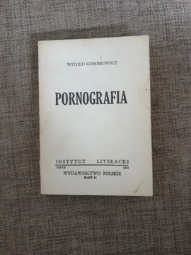 Witold Gombrowicz Pornografia