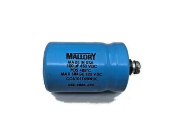 100uF 450V DC CGS101T450R2C prod. Mallory