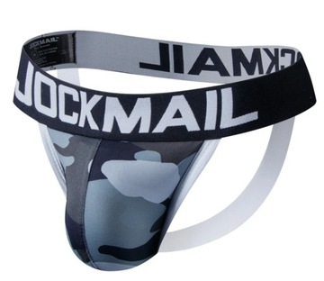 Sexowne majtki jockstrap JOCKMAIL moro L