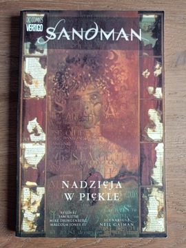 Sandman, Nadzieja w piekle, wyd 2002, unikat 