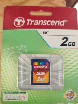 Transcend karta pamięci 2 GB SD TM SDHC TM