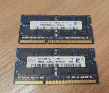 Pamięć RAM Hynix 8GB (2*4) DDR3 12800S