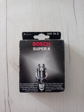 Bosch Super 4 WR78X Świeca Iskrowa 4 szt.