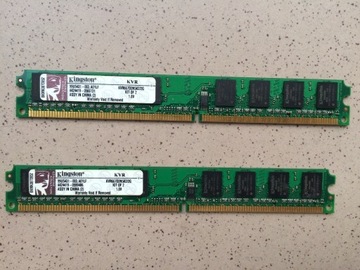 Pamięć RAM Kingston KVR667D2N5K2/2G Dual Ch DDR2