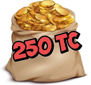 TIBIA COINS 250 TC - PACC NA 30 DNI - KAŻDY SERWER