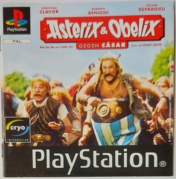 Książeczka gry Asterix & Obelix  PSX  