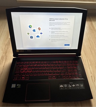 Laptop Acer Nitro 5 15,6 i-5 8300H/8G/256GB SSD