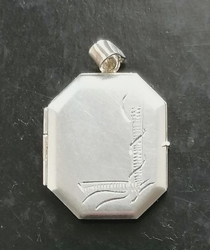 SEKRETNIK  srebrny, próba 800, np. na fotografię 