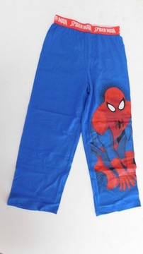 Spodnie piżama 5/6 lat 110-116cm spiderman