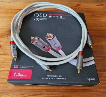 kabel/przewód QED Performance Audio 2 2RCA-2RCA 1m