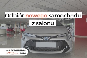 Odbiór nowego samochodu z salonu 